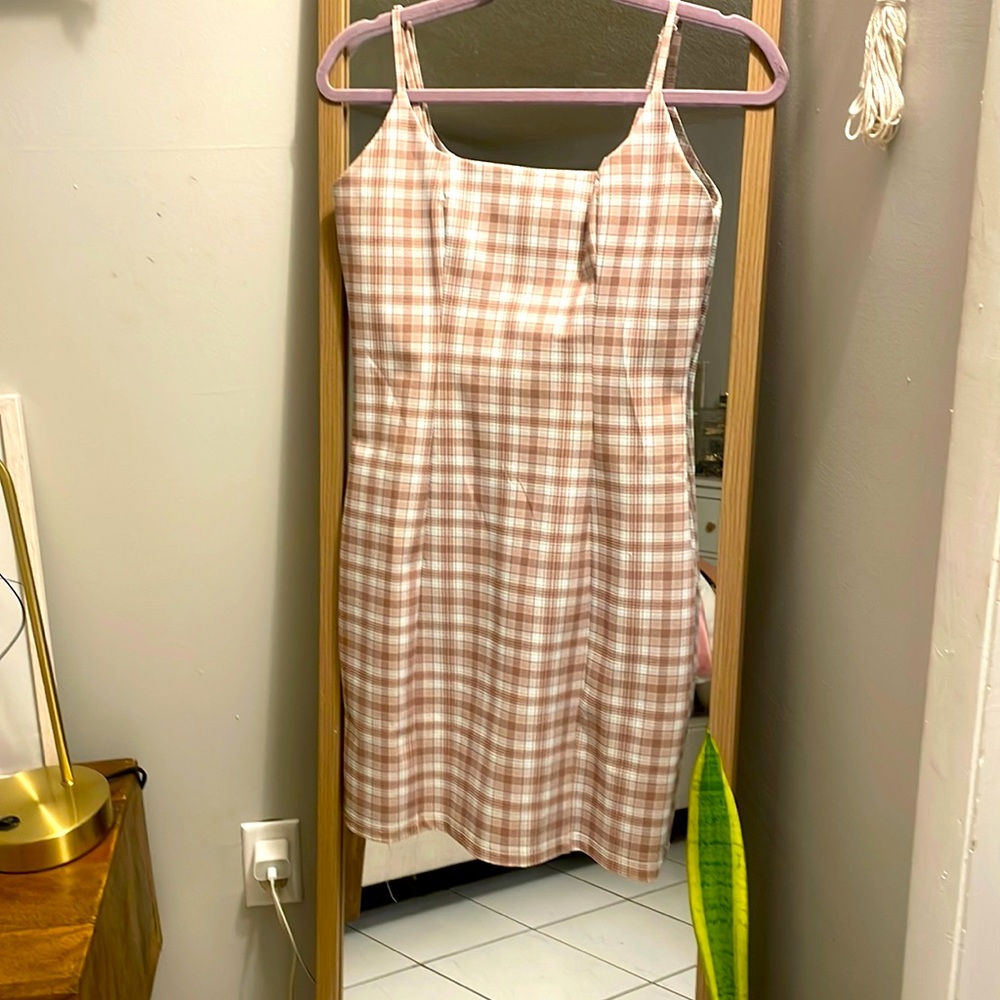 Plaid dress
